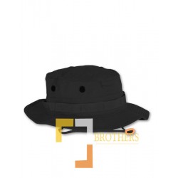 Black Military Boonie Hat